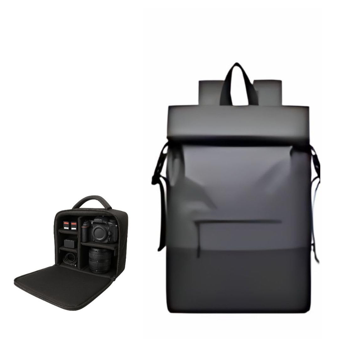 SMILEDRIVE® Waterproof DSLR Camera & Laptop Backpack – Multicolor Multiple Sizes Single & Combo Variants Lightweight, Stylish & Durable Gear Bag for Travel, Office, College & Hiking