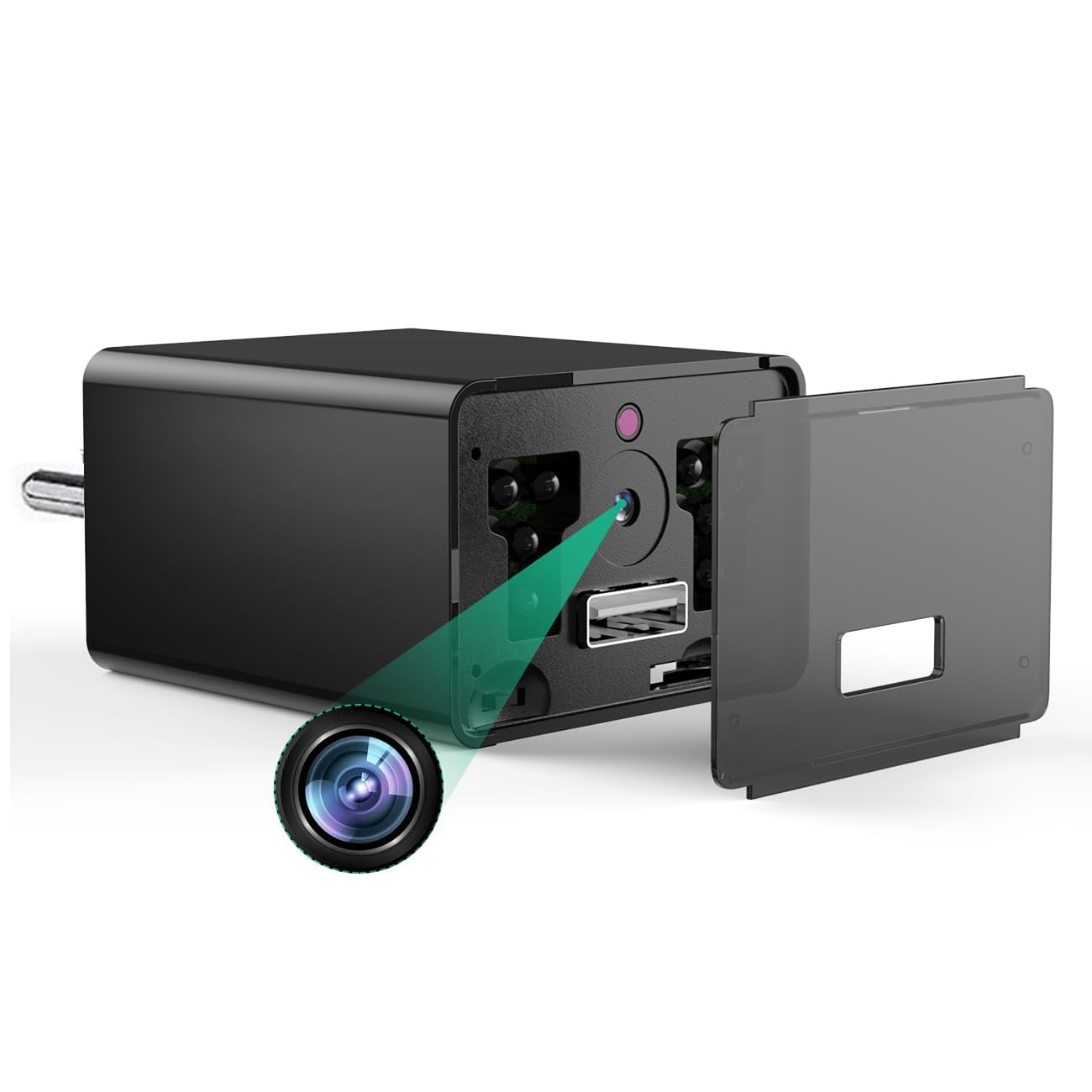 DEATTI4K 30FPS Action Camera Ultra HD Underwater Camera 170 Degree Wide Angle 98FT Waterproof Camera (DECM51)