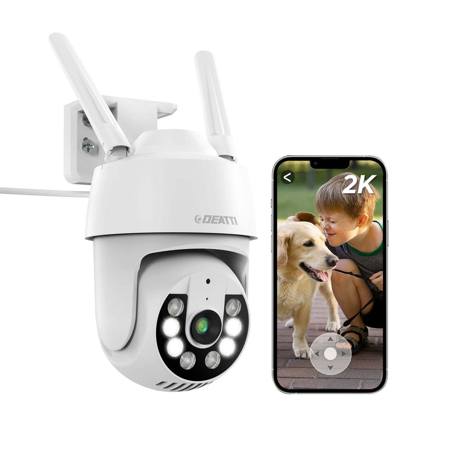 DEATTI4K 30FPS Action Camera Ultra HD Underwater Camera 170 Degree Wide Angle 98FT Waterproof Camera (DECM51)