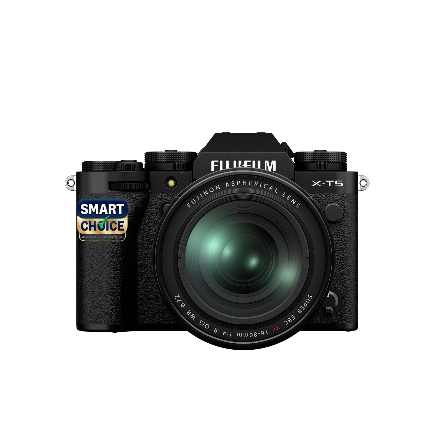 Fujifilm X-T5 40MP APS-C X-Trans Sensor|Smartchoice|Pixel Shift|IBIS System|Ultra high Resolution mirrorless Camera|6k 30p|Quick Lever for Photo/Video with XF 16-50mm f/2.8-4.8 Lens -Silver