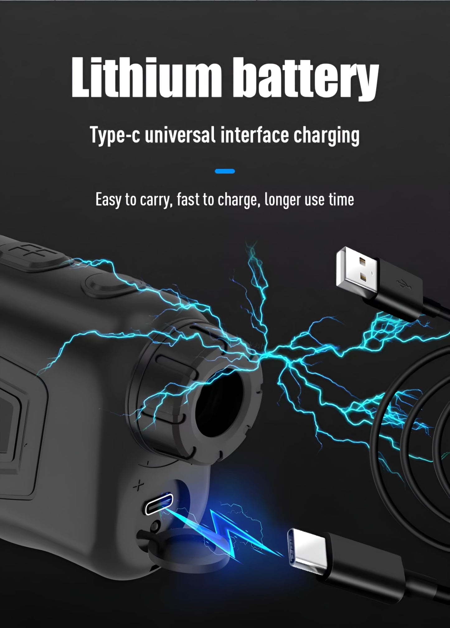 XPR3SS 1000M (1094 Yards) 6X Optical Lens Rangefinder Laser Distance Meter for Golf Slope Hunting Survey Travel Sightseeing Speed Measurement Angle & Height Measurement