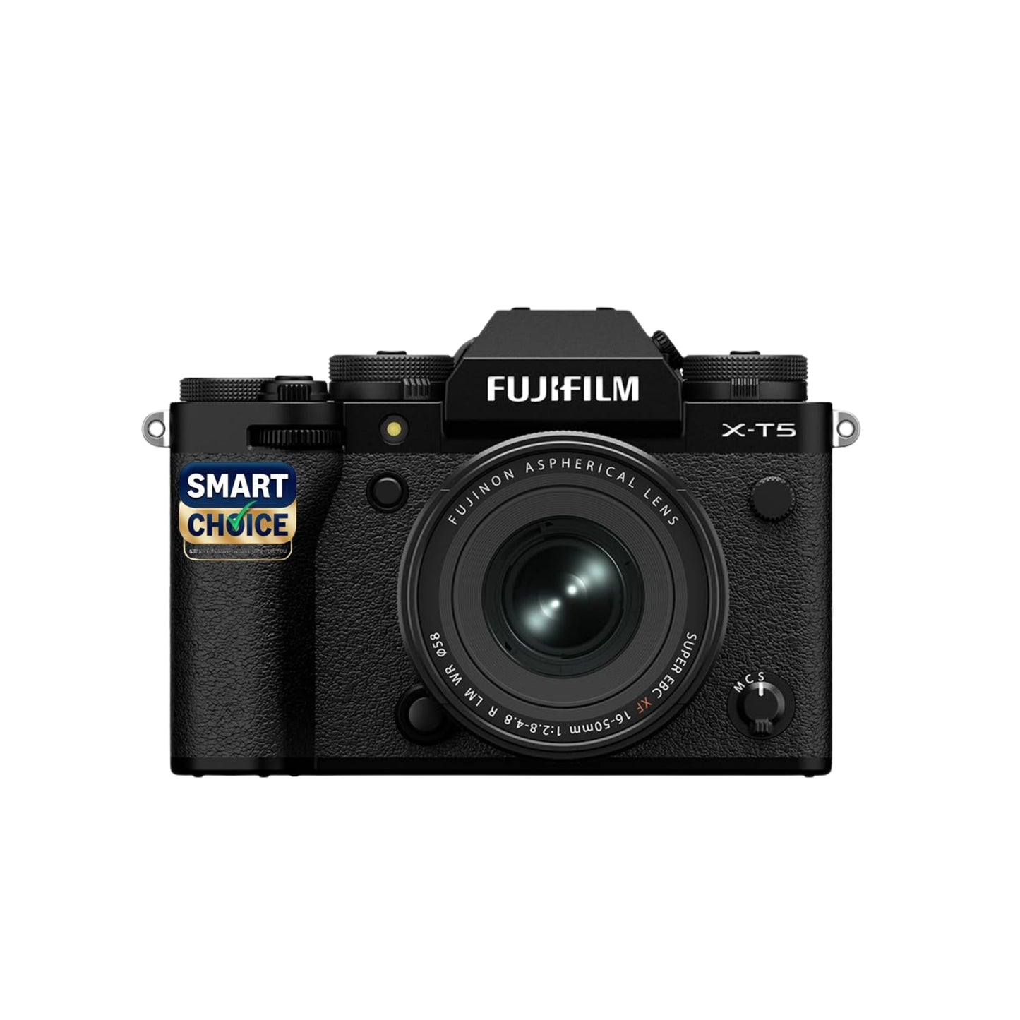 Fujifilm X-T5 40MP APS-C X-Trans Sensor|Smartchoice|Pixel Shift|IBIS System|Ultra high Resolution mirrorless Camera|6k 30p|Quick Lever for Photo/Video with XF 16-50mm f/2.8-4.8 Lens -Silver