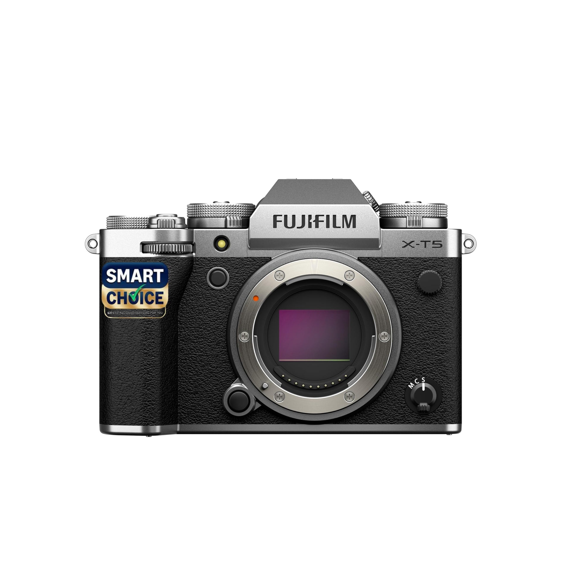 Fujifilm X-T5 40MP APS-C X-Trans Sensor|Smartchoice|Pixel Shift|IBIS System|Ultra high Resolution mirrorless Camera|6k 30p|Quick Lever for Photo/Video with XF 16-50mm f/2.8-4.8 Lens -Silver