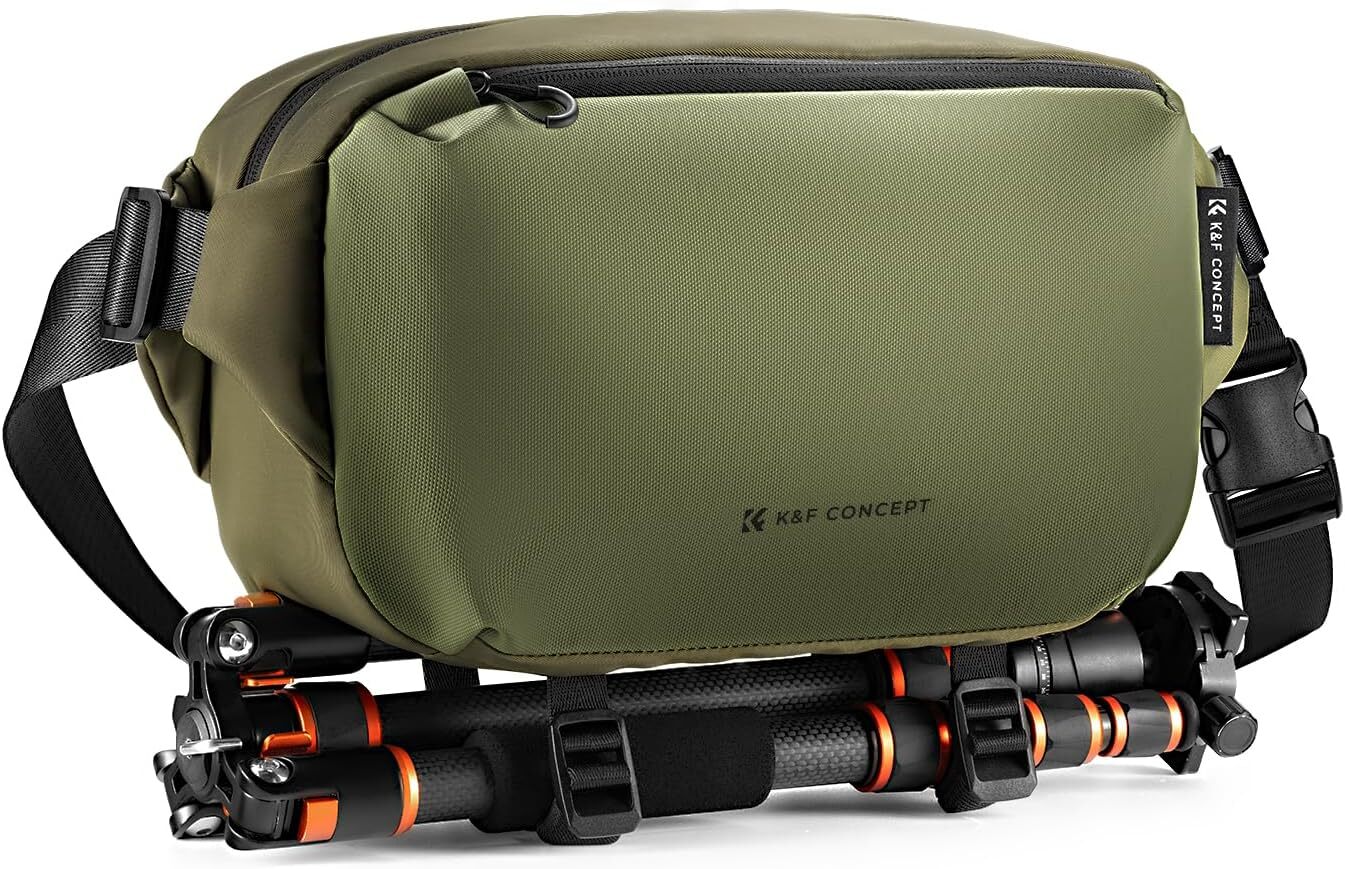 K&F Concept Sling Bag Alpha Camera Photography Shoulder Bag DSLR for Men Women