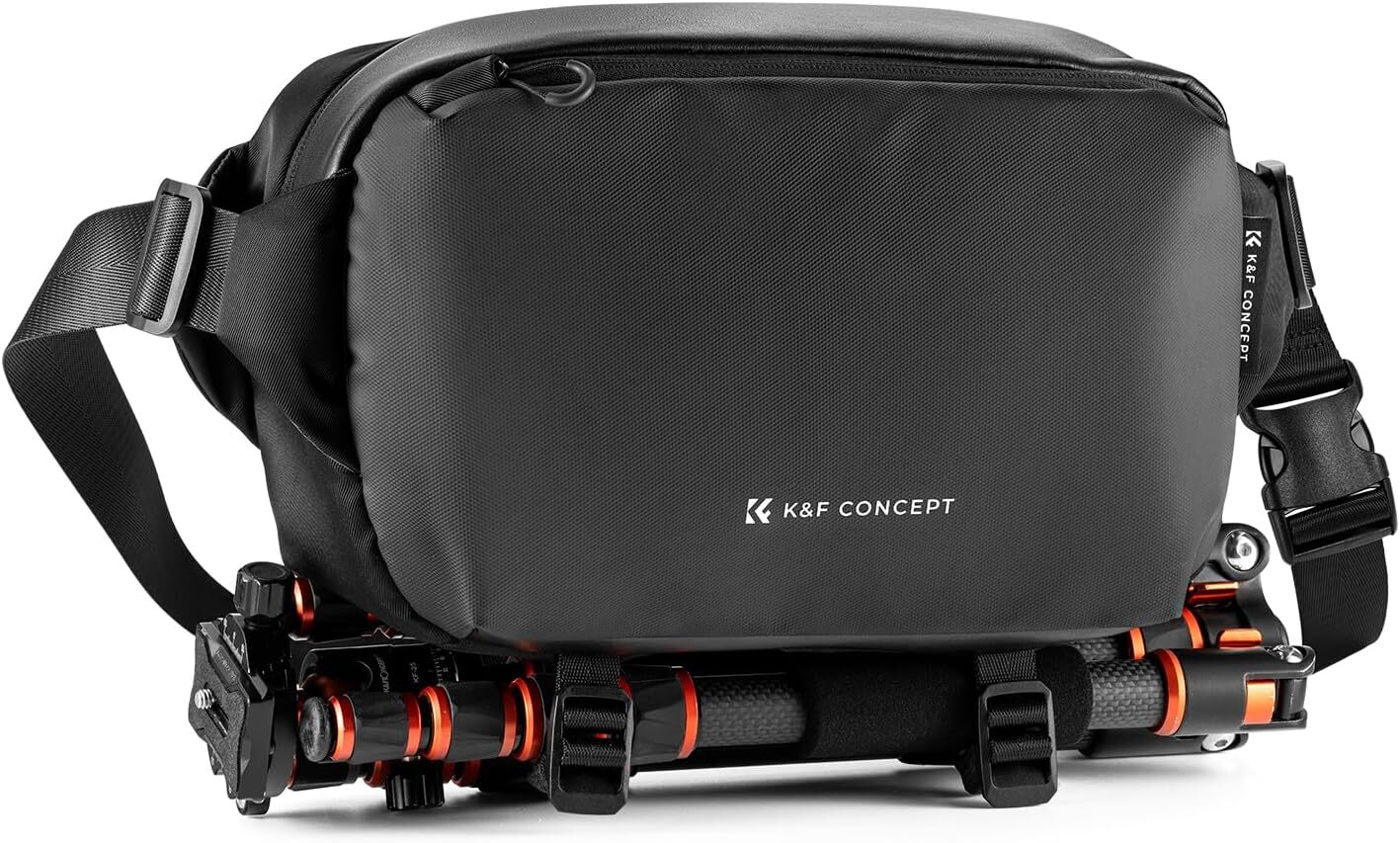 K&F Concept Sling Bag Alpha Camera Photography Shoulder Bag DSLR for Men Women